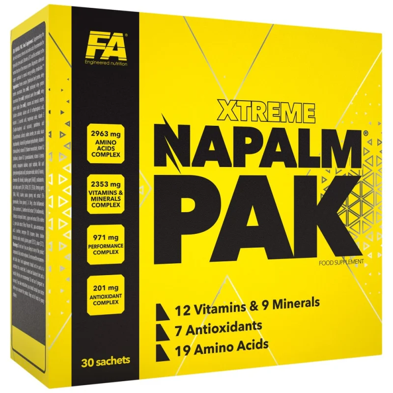 Xtreme Napalm Pak | Complete Vitamins, Minerals and Antioxidant Formula (30 дози) / 30 Пакета