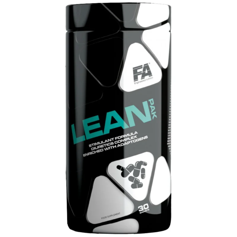 Lean Pak | Ultimate Fat Burning Formula with Thermogenics, Diuretic & Adaptogens (30 дози) / 30 Пакета