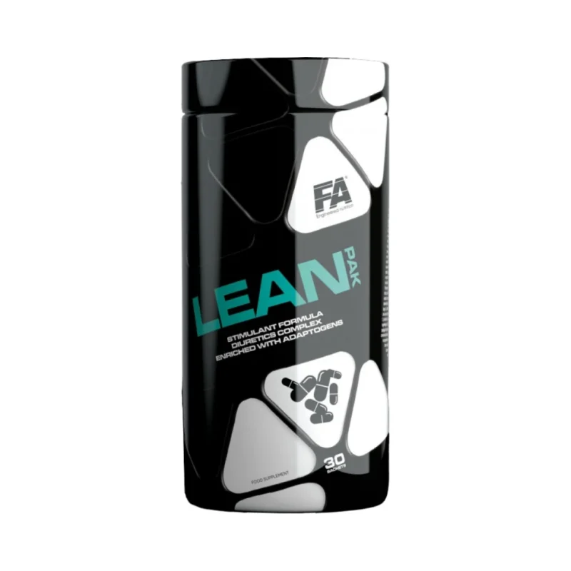 Lean Pak | Ultimate Fat Burning Formula with Thermogenics, Diuretic & Adaptogens (30 дози) / 30 Пакета - FA Nutrition