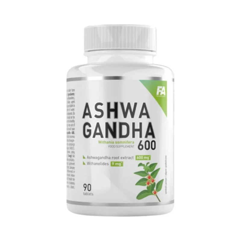 Ashwagandha 600 mg (90 дози) / 90 Таблетки - FA Nutrition