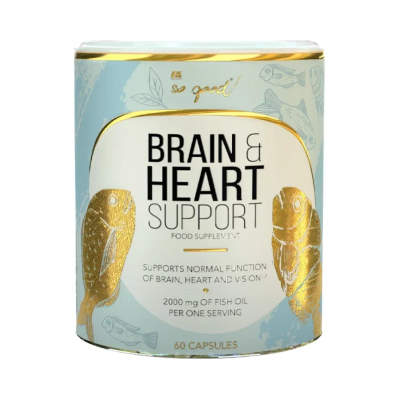 Brain & Heart Support Omega 3 | So Good! Series (30 дози) / 60 Гел капсули - FA Nutrition
