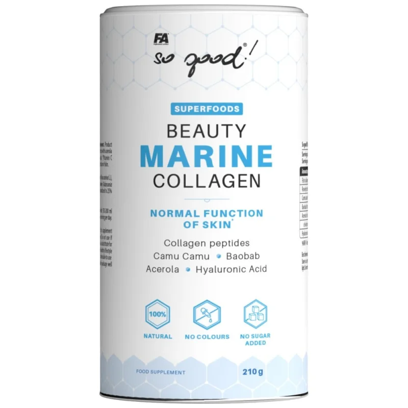 Beauty Marine Collagen / with Superfoods and Hyaluronic Acid (30 дози) / 210 грама