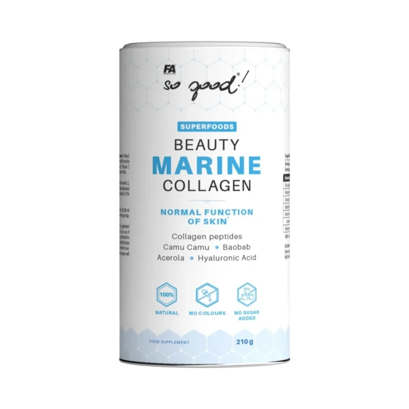 Beauty Marine Collagen / with Superfoods and Hyaluronic Acid (30 дози) / 210 грама - FA Nutrition