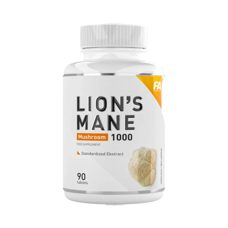 Lion's Mane Mushroom 1000 (45 дози) / 90 Таблетки - FA Nutrition
