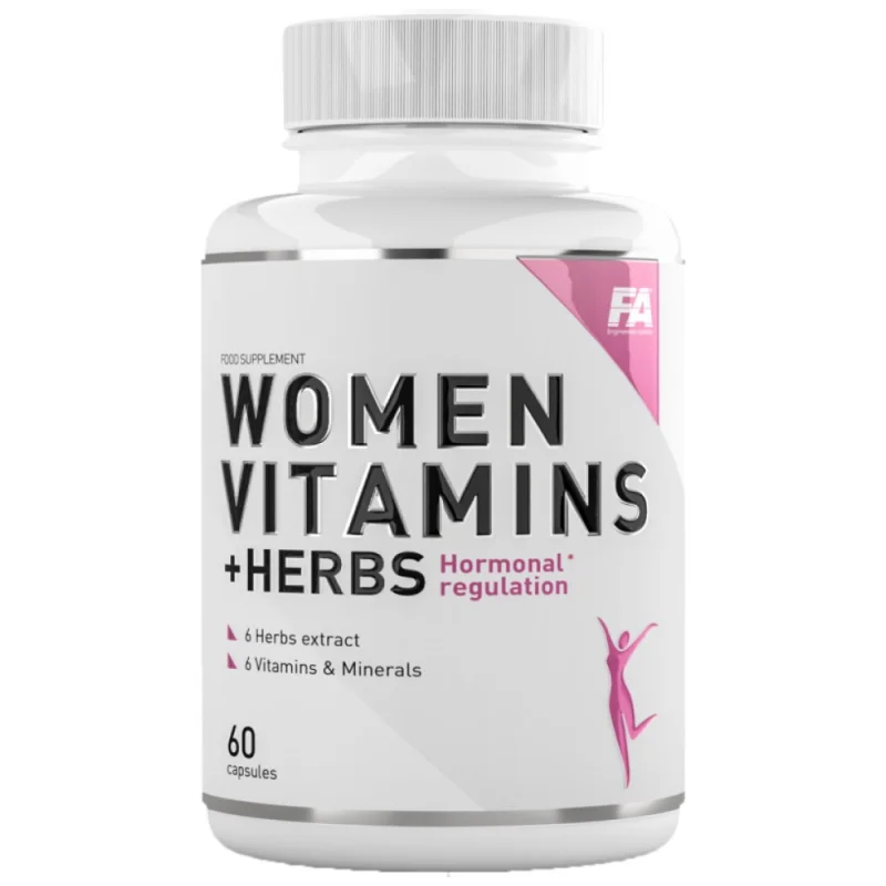 Women Vitamins + Herbs | Hormonal Regulation (60 дози) / 60 капсули
