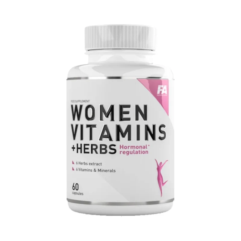 Women Vitamins + Herbs | Hormonal Regulation (60 дози) / 60 капсули - FA Nutrition