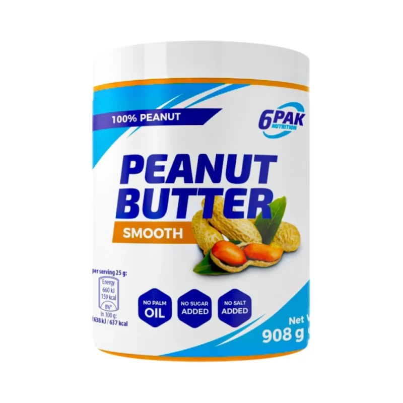 Peanut Butter Pak Smooth / 908 грама - 6PAK Nutrition