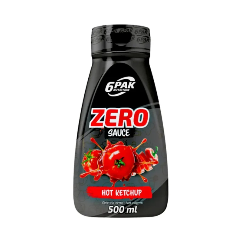 Sauce Zero - Hot Ketchup / 500 мл - 6PAK Nutrition