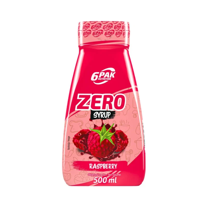 Syrup Zero - Raspberry / 500 мл - 6PAK Nutrition
