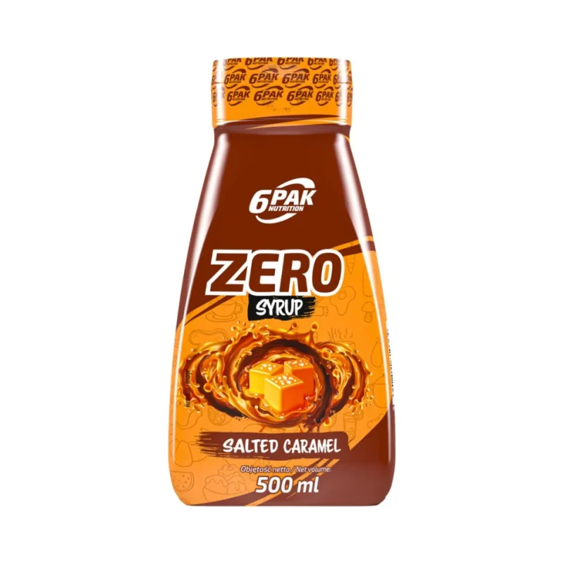 Syrup Zero - Salted Caramel / 500 мл - 6PAK Nutrition
