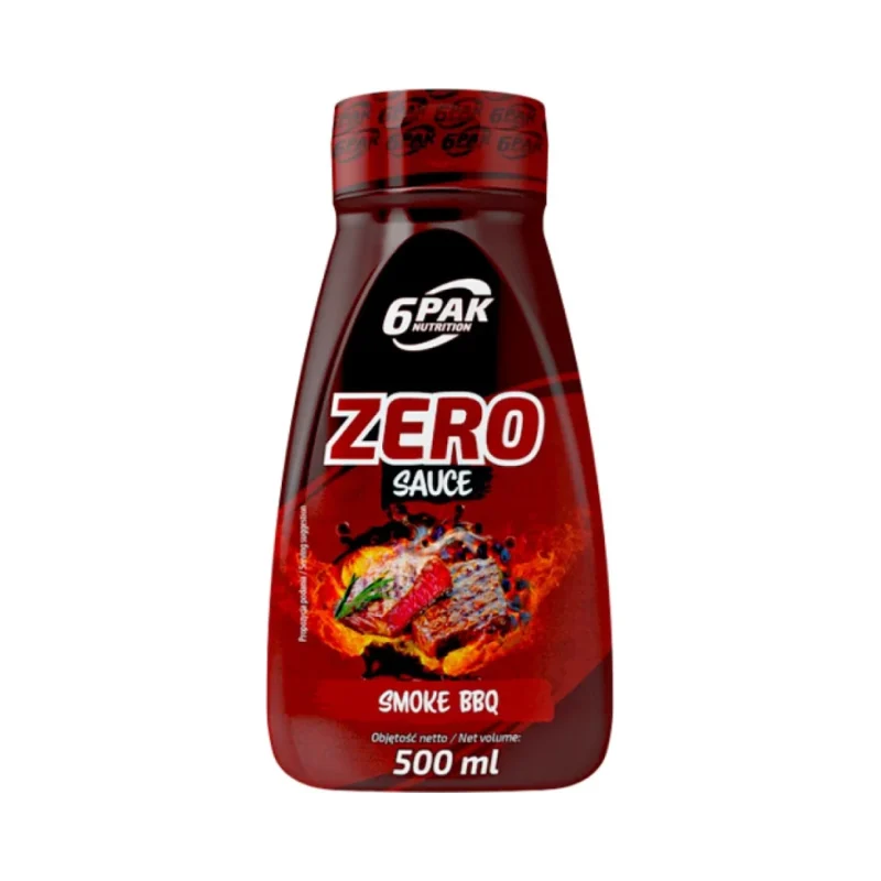 Sauce Zero - Smoke BBQ / 500 мл - 6PAK Nutrition