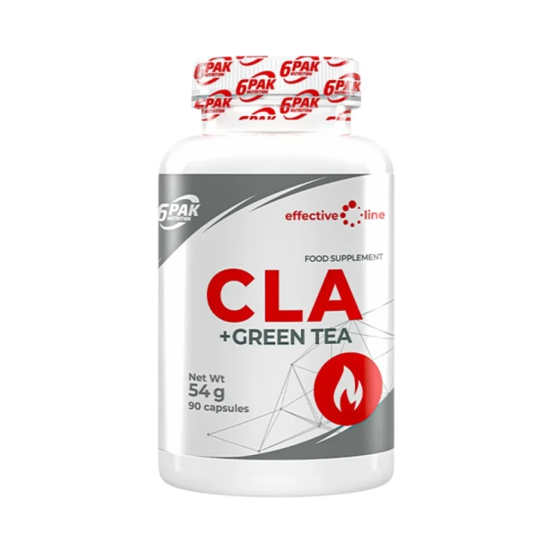 CLA + Green Tea / 90 капсули, 30 дози - 6PAK Nutrition