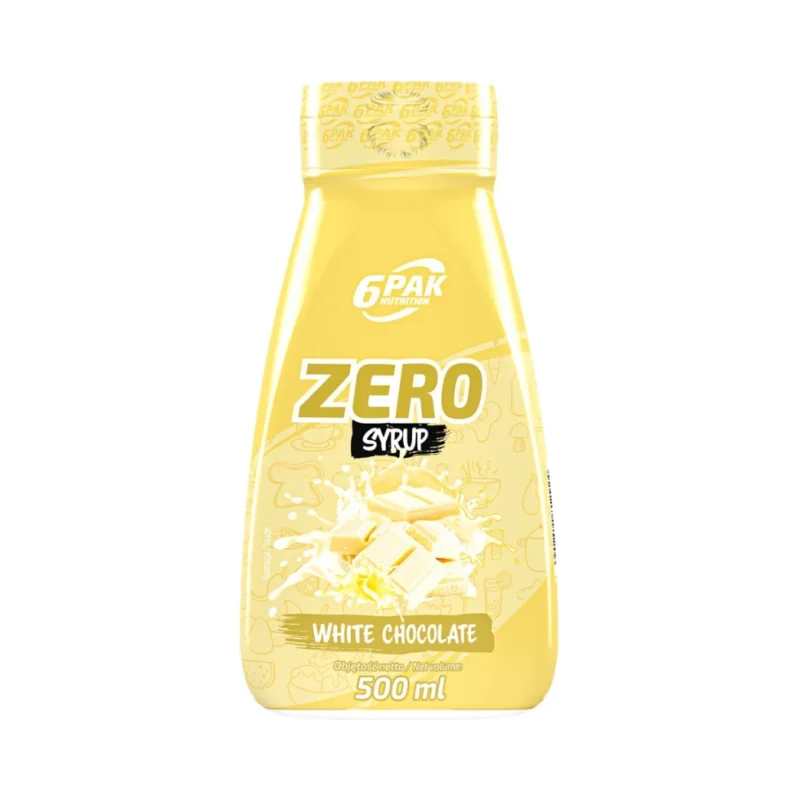 Syrup Zero - White Chocolate / 500 мл - 6PAK Nutrition