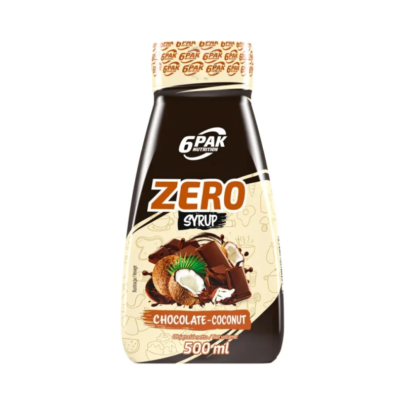 Syrup Zero - Chocolate Coconut / 500 мл - 6PAK Nutrition