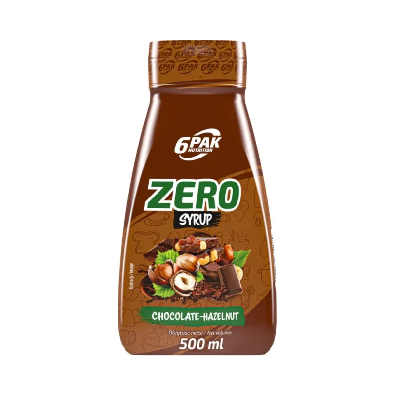 Syrup Zero - Chocolate Hazelnut / 500 мл - 6PAK Nutrition