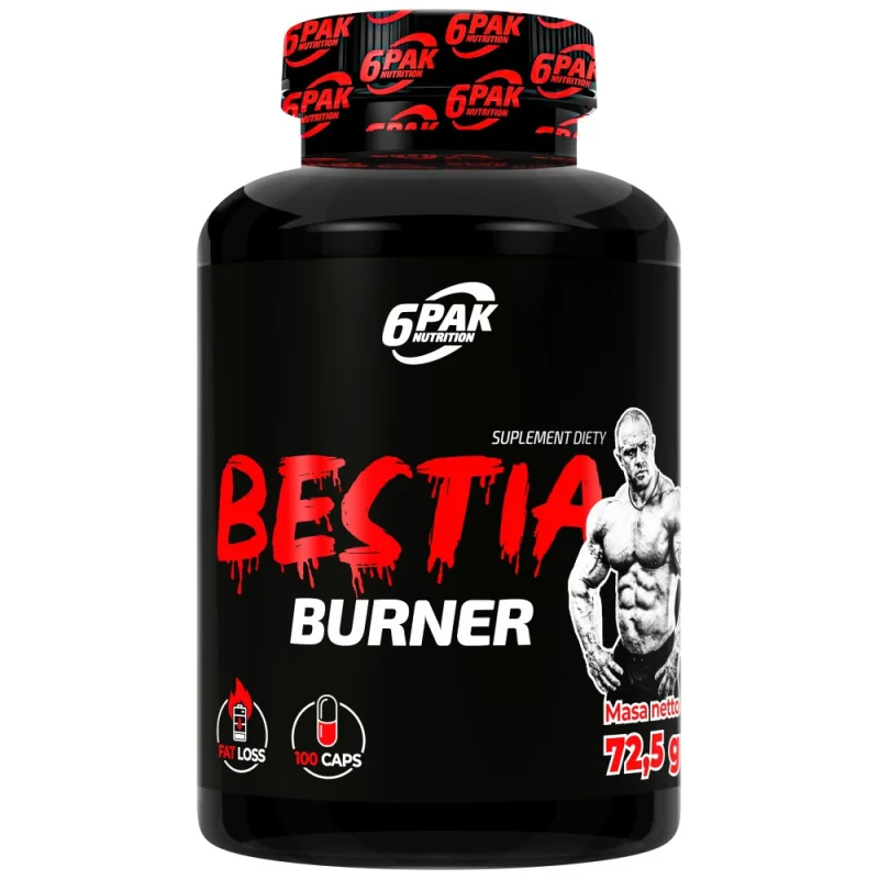 BESTIA Burner / 100 капсули, 50 дози