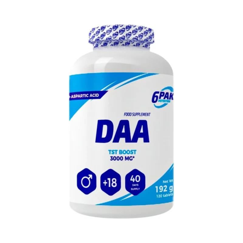 DAA Caps / 120 капсули, 30 дози - 6PAK Nutrition