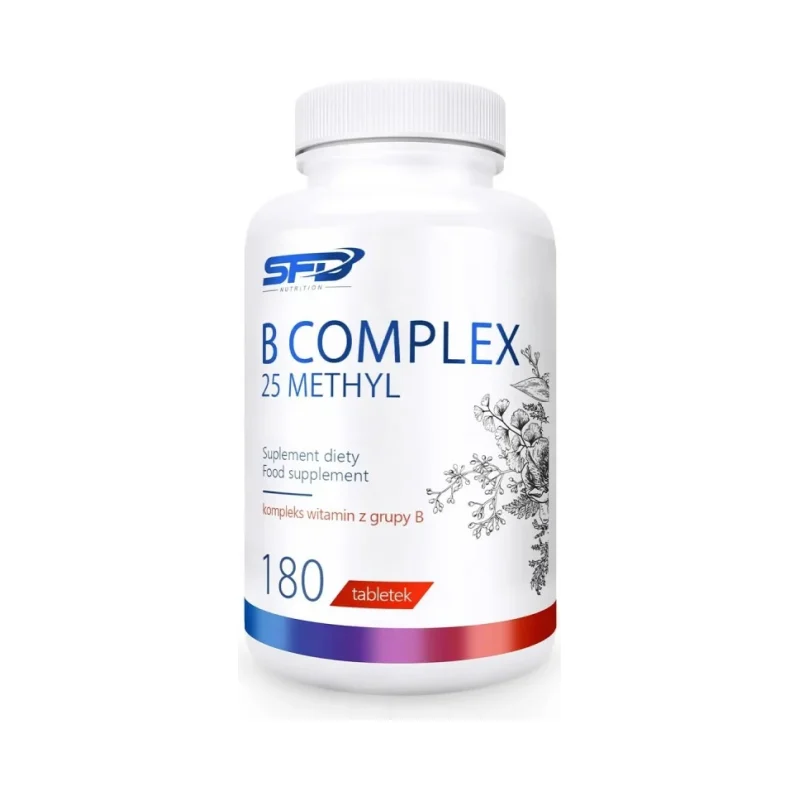 B Complex 25 Methyl - Витамин B Комплекс, Разфасовка 180 tabs - SFD