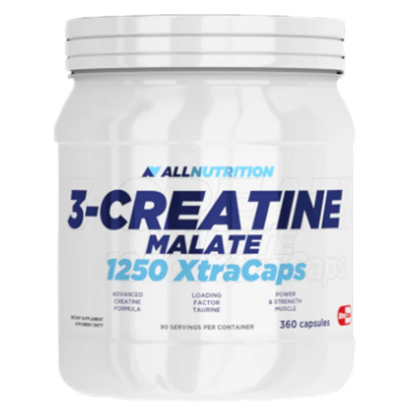 3-Creatine Malate Caps - Креатин, Разфасовка 180 caps