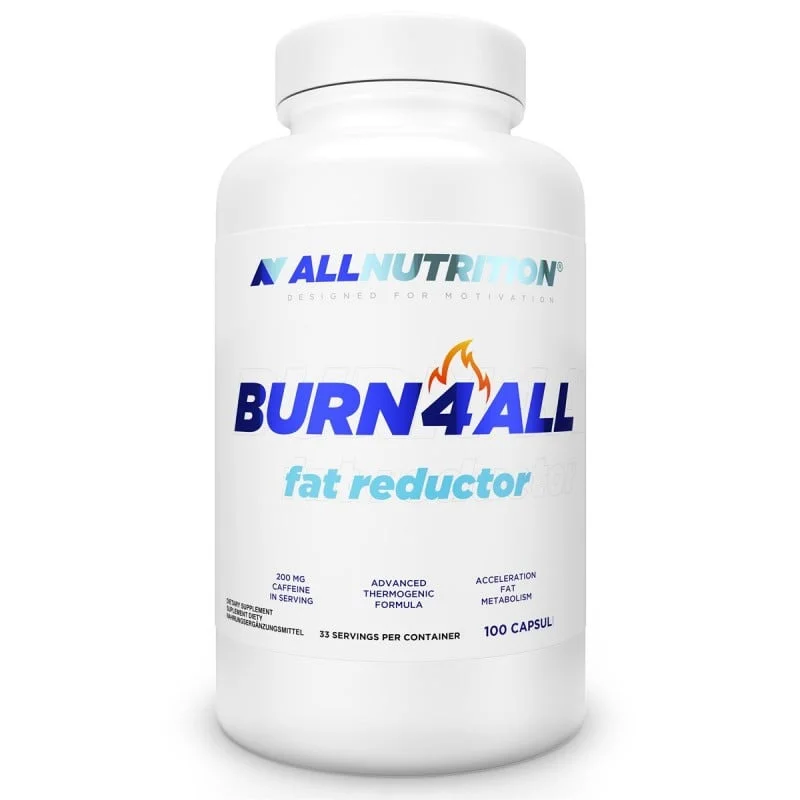 Burn4All - Fat Reductor - Фет Бърнър, Разфасовка 100 caps