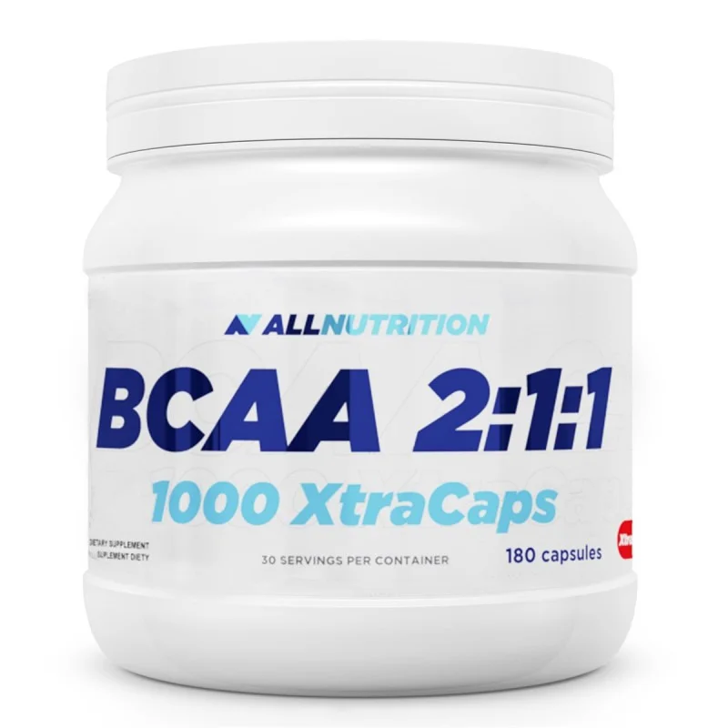 BCAA 2:1:1 1000 XtraCaps, Разфасовка 180 caps