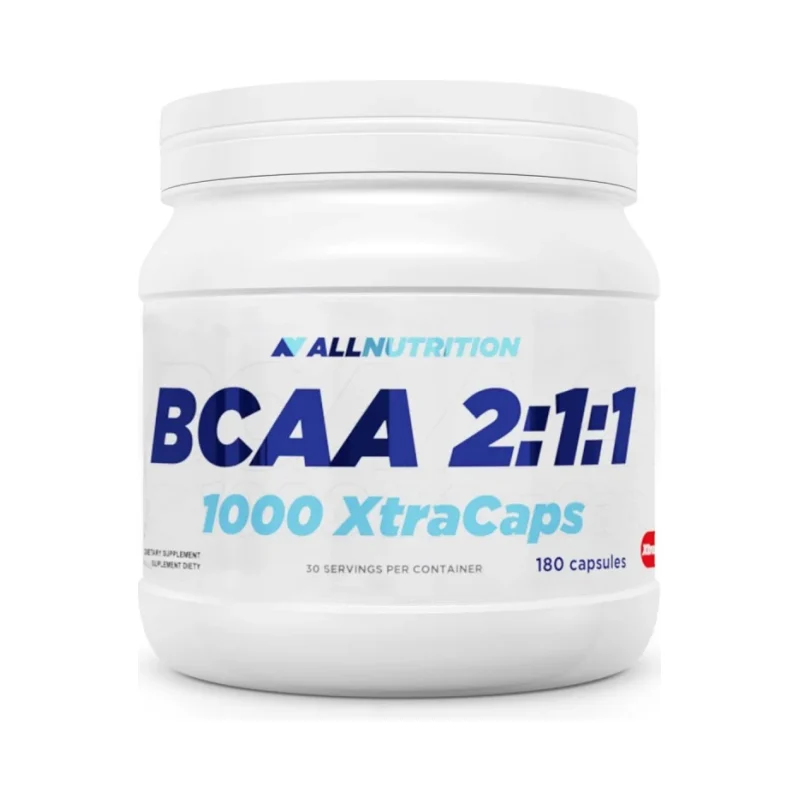 BCAA 2:1:1 1000 XtraCaps, Разфасовка 180 caps - Allnutrition