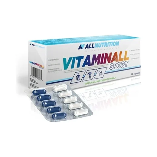 Vitaminall Sport - Мултивитамини, Разфасовка 60 caps - Allnutrition