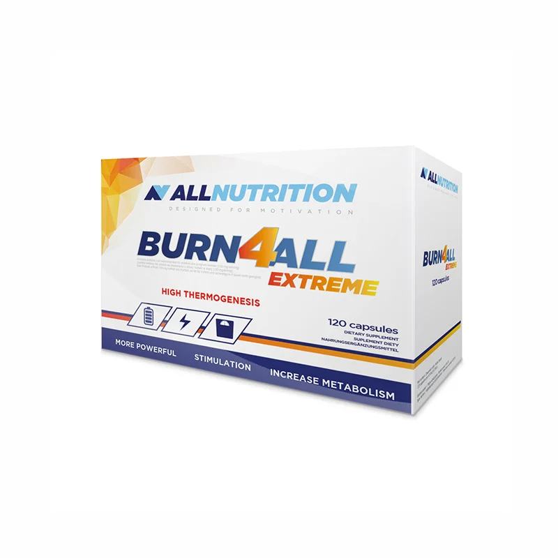 Burn4All Extreme - Фет Бърнър, Разфасовка 120 caps
