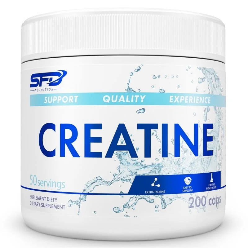 Creatine Monohydrate Caps - Креатин, Разфасовка 200 caps