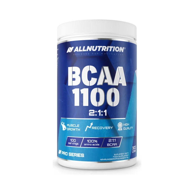 BCAA 1100 2:1:1, Разфасовка 300 caps - Allnutrition