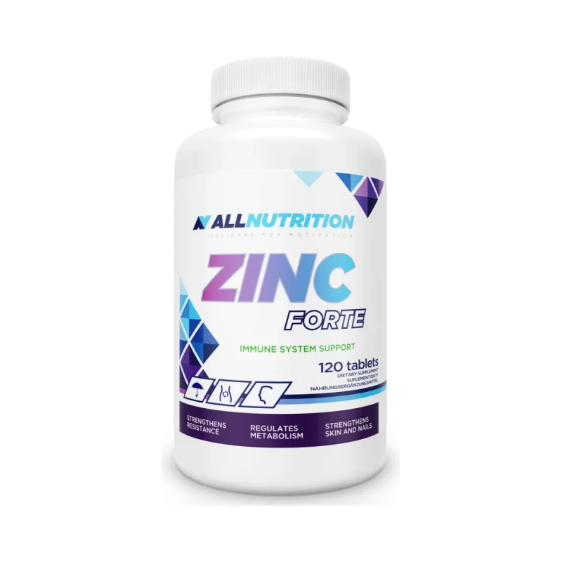 Zinc Forte - Цинк, Разфасовка 120 tabs - Allnutrition
