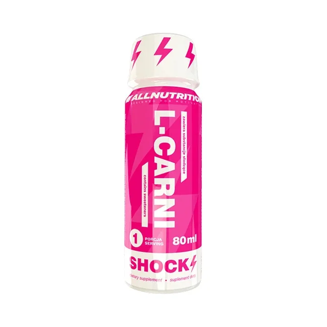 L-Carni Shock - Течен Л-Карнитин, Разфасовка 80ml - Allnutrition