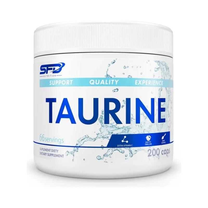 Taurine Caps - Таурин, Разфасовка 200 caps - SFD