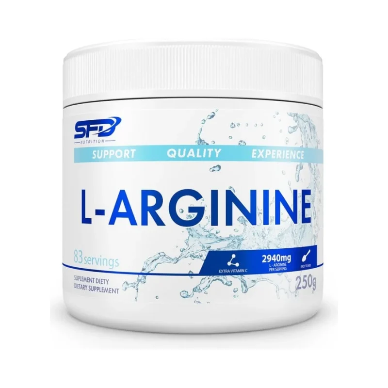L-Arginine Powder - Аргинин, Разфасовка 250g - SFD