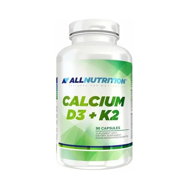 Calcium D3 + K2 - Калций, Витамамин Д и К, Разфасовка 90 caps - Allnutrition