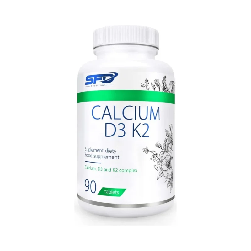Calcium D3 K2 - Калций D3 K2, Разфасовка 90 tabs - SFD