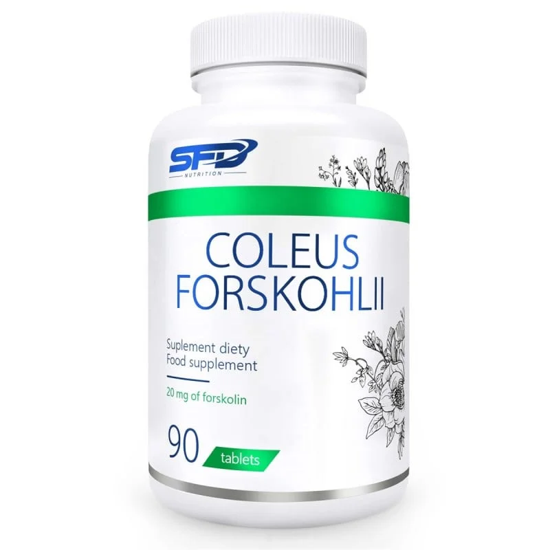 Coleus Forskohlii - Липотропен Фет Бърнър - Форсколин, Разфасовка 90 tabs
