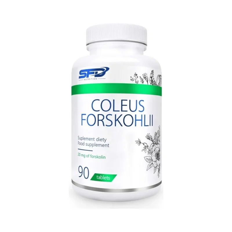 Coleus Forskohlii - Липотропен Фет Бърнър - Форсколин, Разфасовка 90 tabs - SFD