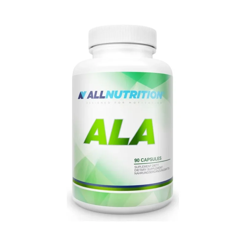 ALA - Alpha Lipoic Acid - Антиоксидант Алфа Липоева Киселина, Разфасовка 90 caps - Allnutrition