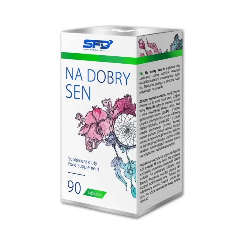 For Good Sleep - Формула за Подобряване на Съня, Разфасовка 90 tabs - SFD