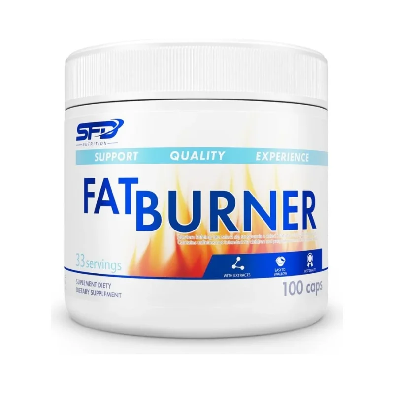 Fat Burner - Фет Бърнър, Разфасовка 100 caps - SFD
