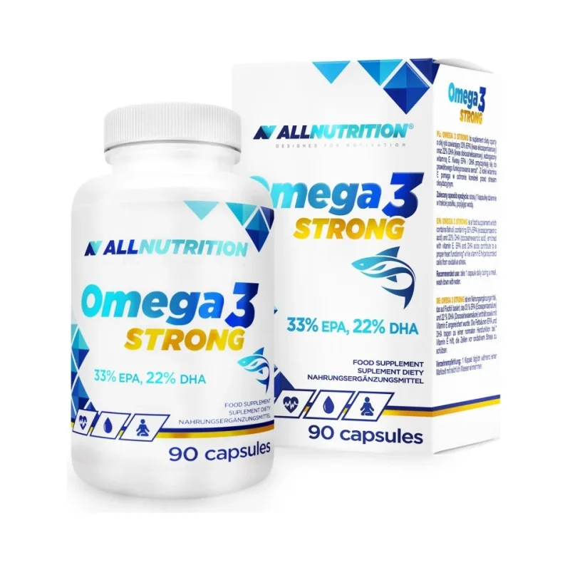 Omega 3 Strong - Омега, Разфасовка 90 caps - Allnutrition