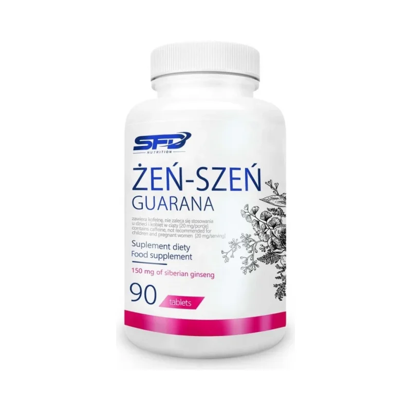 Ginseng Guarana - Женшен Гуарана, Разфасовка 90 tabs - SFD