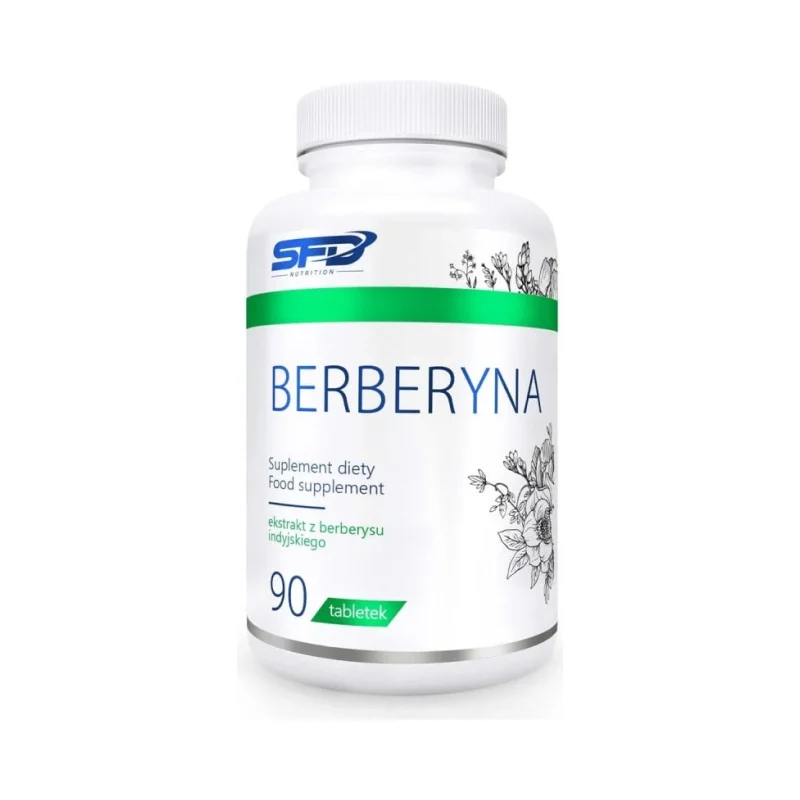 Berberine - Берберин, Разфасовка 90 tabs - SFD