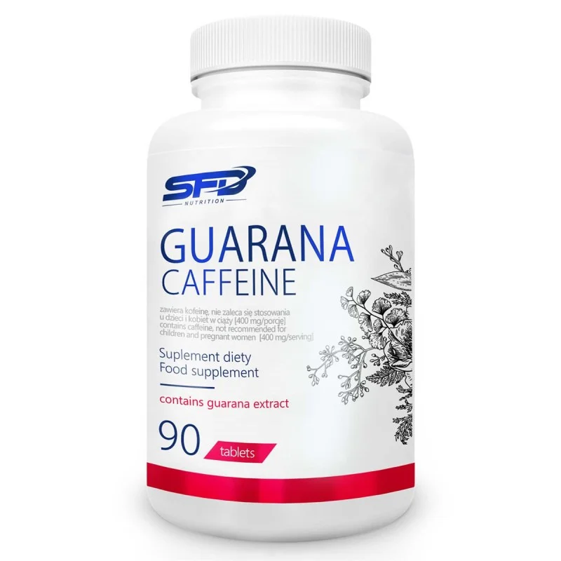 Guarana Caffeine - Гуарана Кофеин, Разфасовка 90 tabs