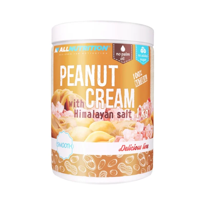Peanut Cream Hymalayan Salt - Фъстъчено масло, Разфасовка 1.000kg - Allnutrition