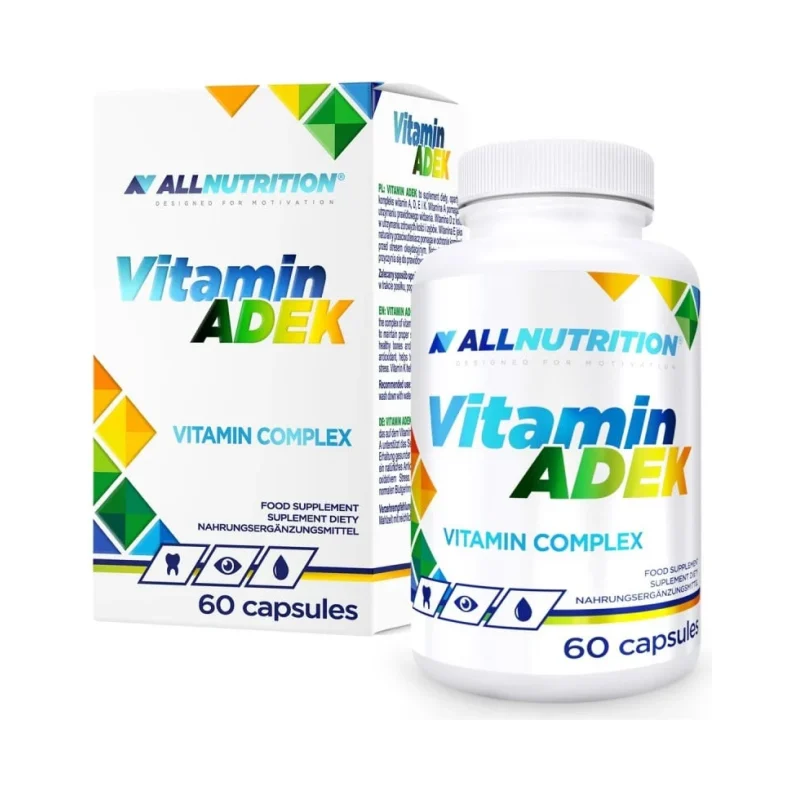 Vitamin ADEK - Витамин ADEK, Разфасовка 60 caps - Allnutrition