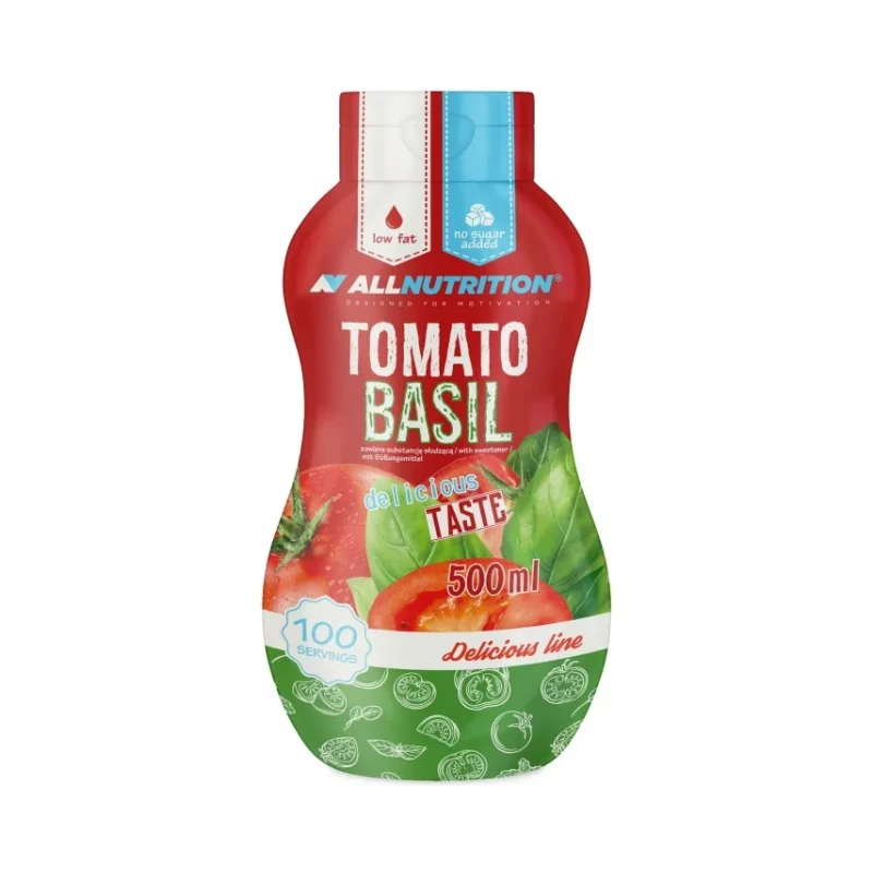 Sauce Tomato Basil - Диетичен Сос - Allnutrition
