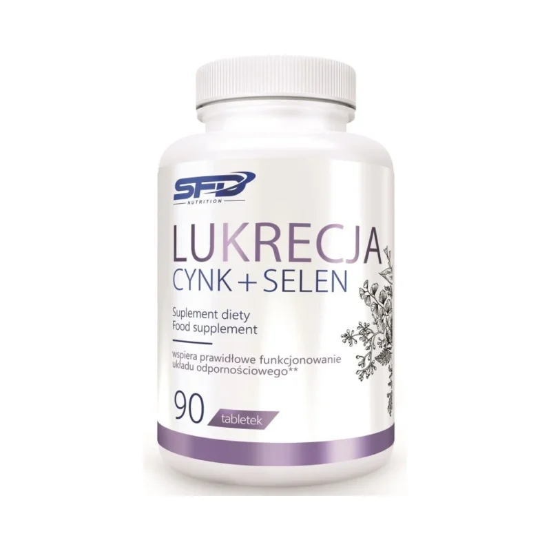 Licorice Zinc + Selenium, Разфасовка 90 tabs - SFD