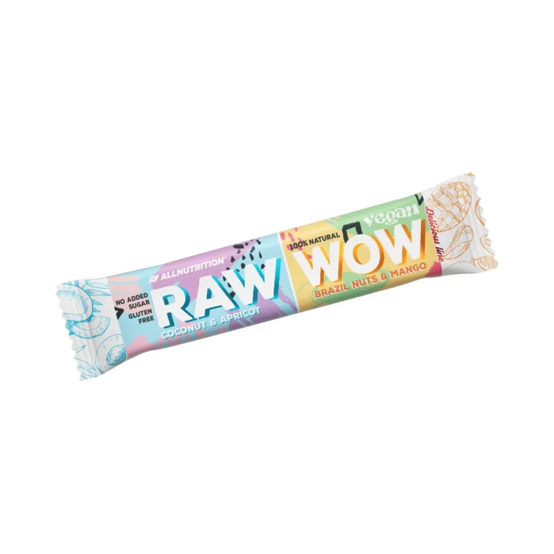 Raw Wow Bar - Натурален Бар, Разфасовка 70g - Allnutrition